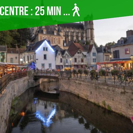 Duplex Safari Jusqu'A 4 Personnes, Spa, Cinema Et Lit Sous Les Arbres, Day Use, 10 Min Centre Amiens Ngoại thất bức ảnh