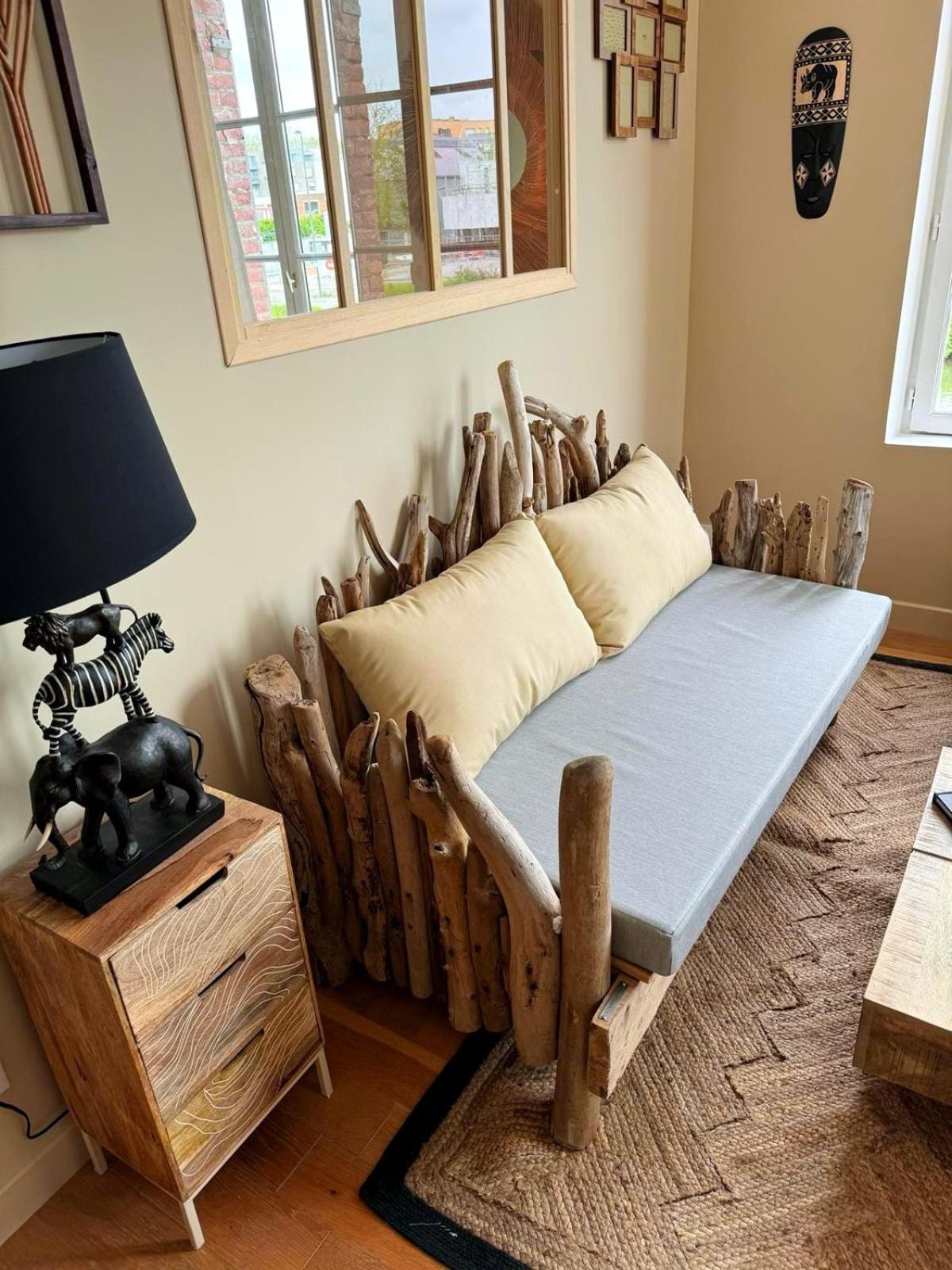 Duplex Safari Jusqu'A 4 Personnes, Spa, Cinema Et Lit Sous Les Arbres, Day Use, 10 Min Centre Amiens Ngoại thất bức ảnh